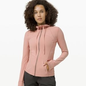 Lululemon Hooded Define Jacket Nulu Pink Pastel Size 6